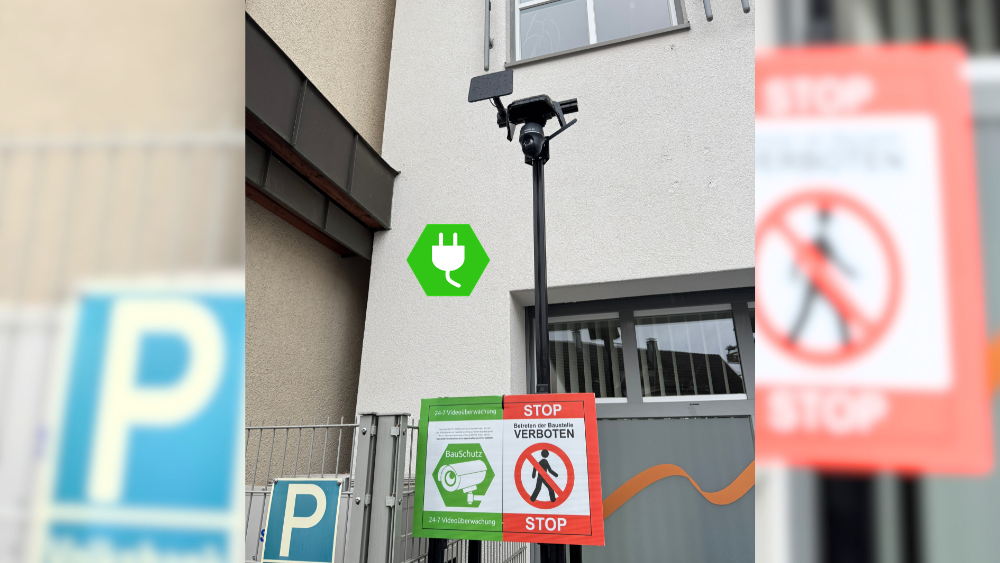 Objektüberwachung Kameras Sicherheit